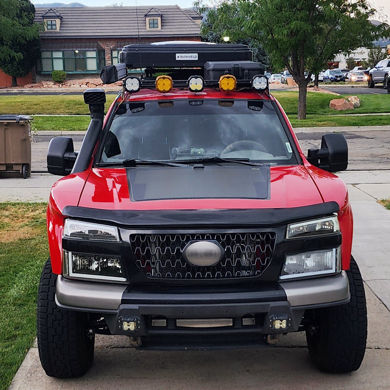 Load image into Gallery viewer, Chevrolet Colorado (2004-2014) Lensun 90W Hood Flexible Solar Panel
