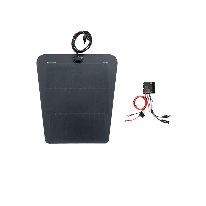 Load image into Gallery viewer, Chevrolet Colorado ZR2 Lensun 35W Hood Flexible Solar Panel
