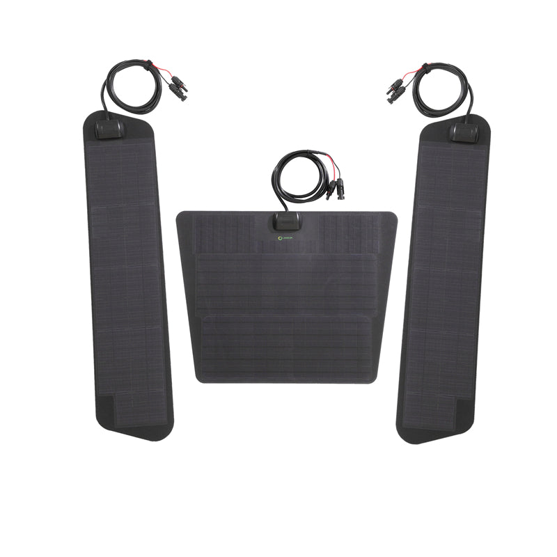 Load image into Gallery viewer, Chevrolet Colorado ZR2 Lensun 95W Hood Flexible Solar Panel
