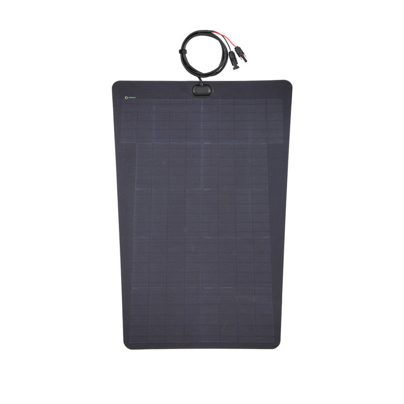 Load image into Gallery viewer, Chevrolet Silverado 2500HD 3500HD (2007-2014) Lensun 75W Hood Flexible Solar Panel
