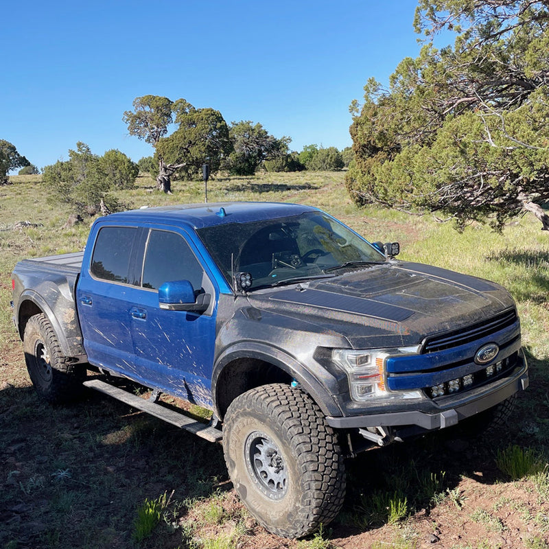Load image into Gallery viewer, Ford F-150 Raptor (2017-2020) Lensun 80W Hood/Bonnet Solar Panel

