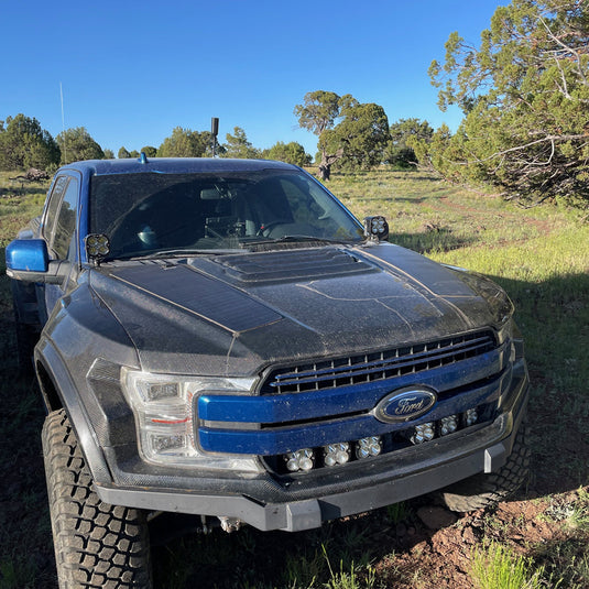 Ford F-150 Raptor (2017-2020) Lensun 80W Hood/Bonnet Solar Panel