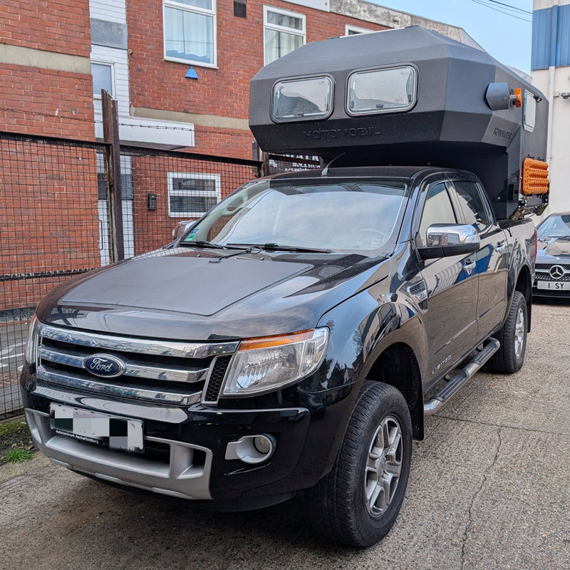 Load image into Gallery viewer, Ford Ranger PX1 (2011-2015) Lensun 100W Hood/Bonnet Flexible Solar Panel
