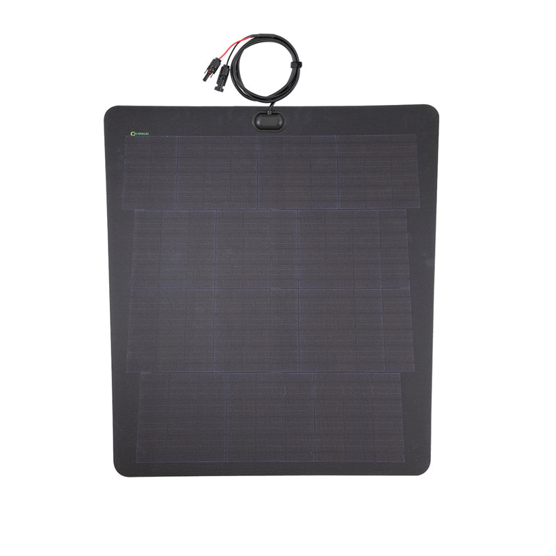 Load image into Gallery viewer, Ford Bronco Sport (2021-Present) Lensun 65W 12V Hood Flexible Solar Panel
