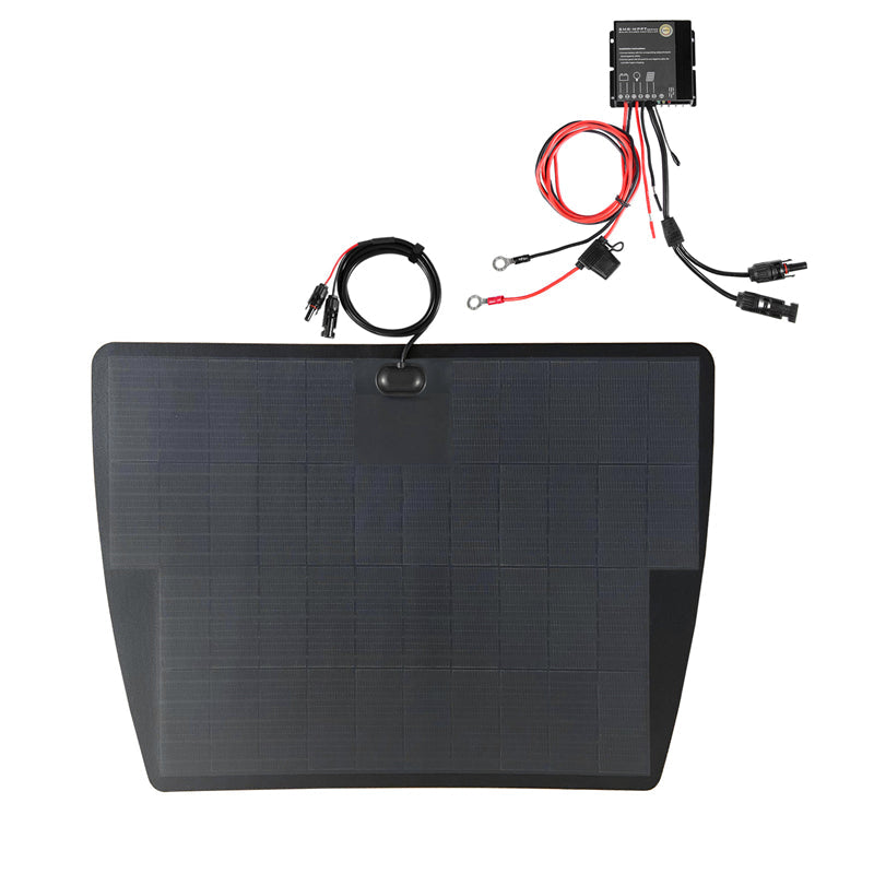 Load image into Gallery viewer, Ford F-150 (2003-2008) Lensun 100W Hood/Bonnet Flexible Solar Panel
