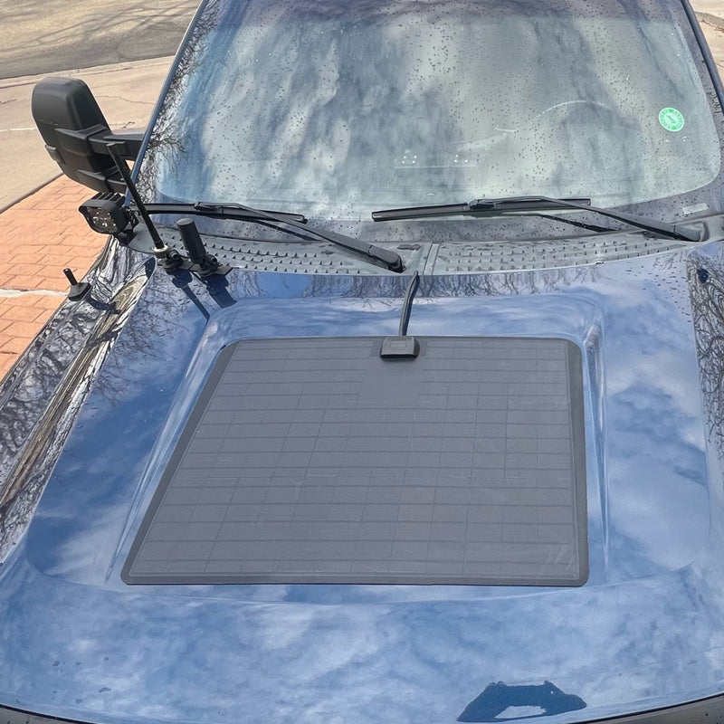 Load image into Gallery viewer, Ford F-150 (2009-2014) Lensun 60W Hood Flexible Solar Panel
