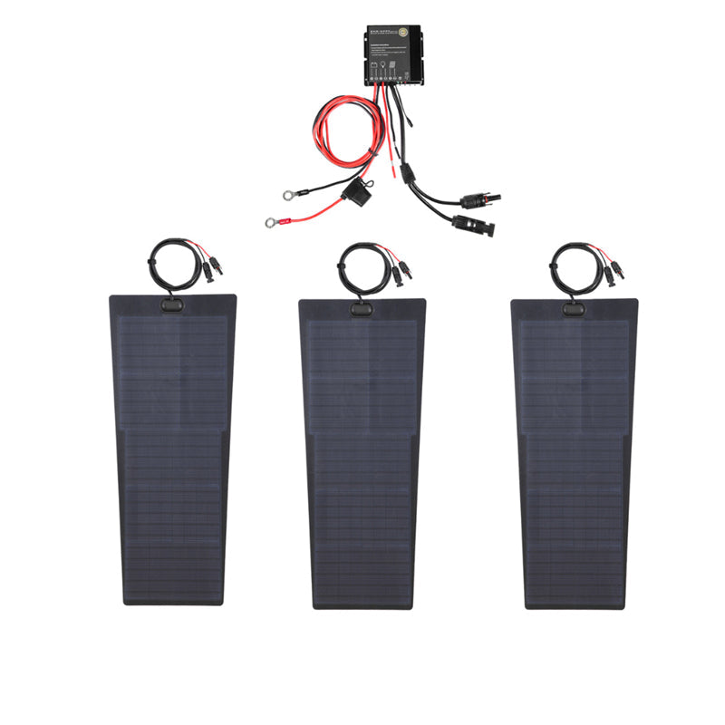 Load image into Gallery viewer, Ford Ranger (2019-2022) Lensun 109W 12V Hood Flexible Solar Panel
