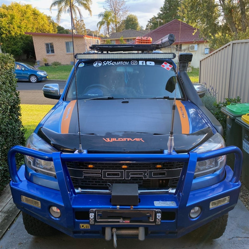 Load image into Gallery viewer, Ford Ranger 2nd Gen PJ/PK (2006–2011) Lensun 90W Hood Flexible Solar Panel
