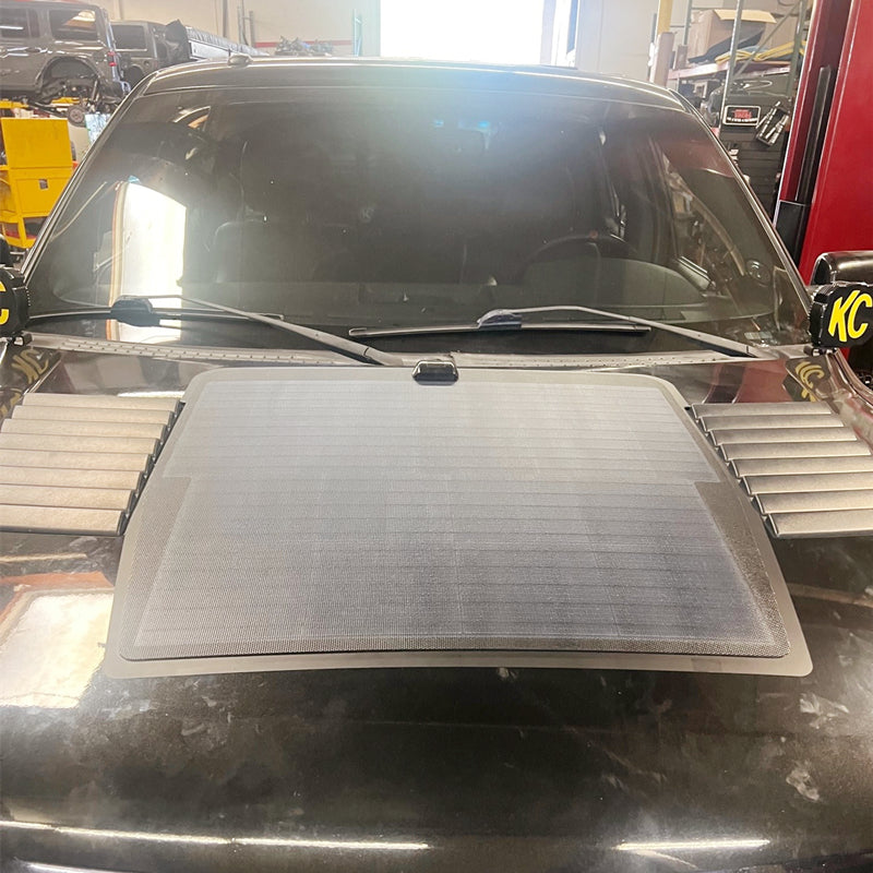 Load image into Gallery viewer, Ford Raptor (2004-2014) Lensun 85W Hood/Bonnet Flexible Solar Panel

