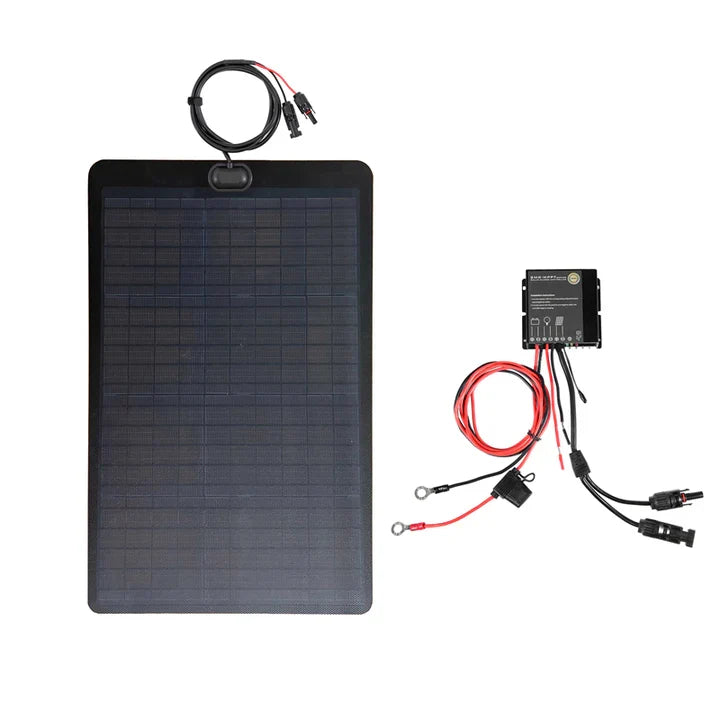 Load image into Gallery viewer, GMC-Sierra-Lensun-60W-Hood-Solar-Panel-1
