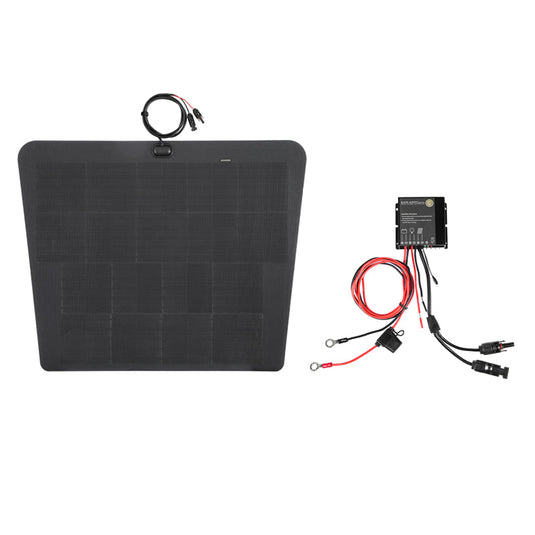 Holden Colorado 2nd Gen(2012-2016) Lensun 90W Hood Flexible Solar Panel-3