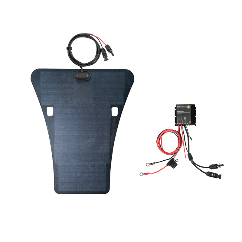 Load image into Gallery viewer, Jeep Wrangler JK Hard Rock, Recon(2007-2018) Lensun 40W Hood Solar Panel
