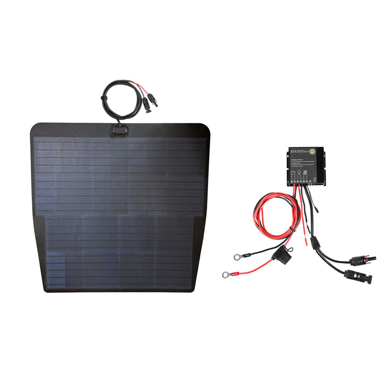 Load image into Gallery viewer, Lexus RX 2nd &amp; 3rd Gen (2008-2015) LensunSolar 85W Hood/Bonnet Flexible Solar Panel
