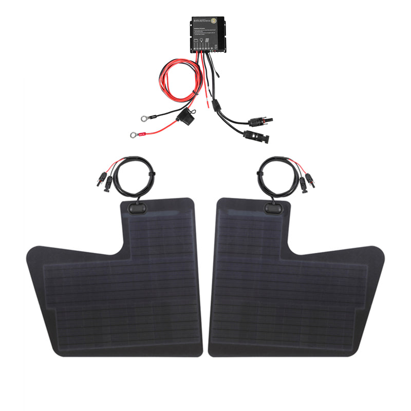 Load image into Gallery viewer, Mercedes-Benz Sprinter 2nd Gen(2006-2018) Lensun 80W Hood/Bonnet Solar Panel
