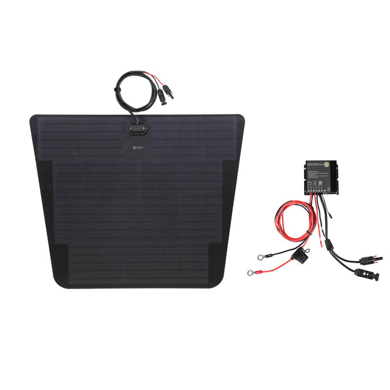 Load image into Gallery viewer, Nissan Frontier (1998-2004) Lensun 80W  Hood Flexible Solar Panel
