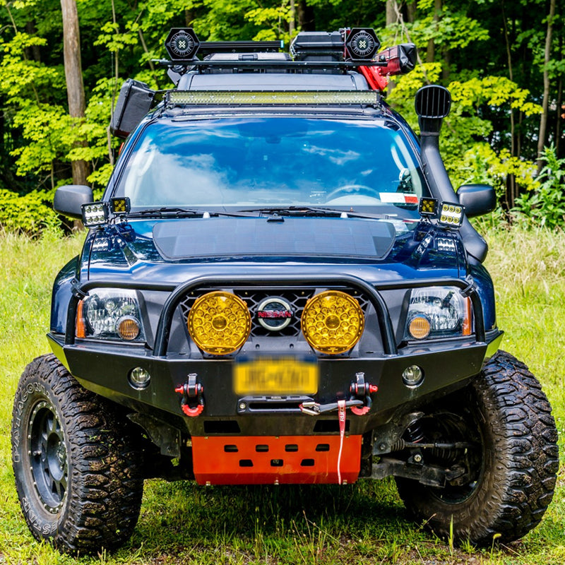 Load image into Gallery viewer, Nissan Xterra 1st/2nd Gen Lensun 100W 12V Hood Flexible Solar Panel-1
