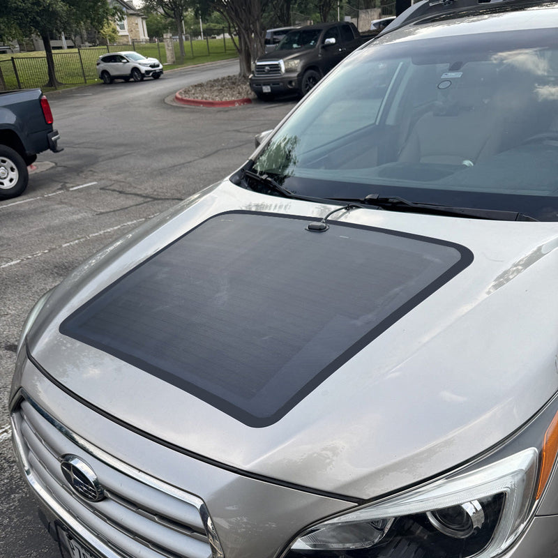 Load image into Gallery viewer, Subaru Outback 4th&amp;5th Gen (2009-2019) Lensun 90W Hood Solar Panel
