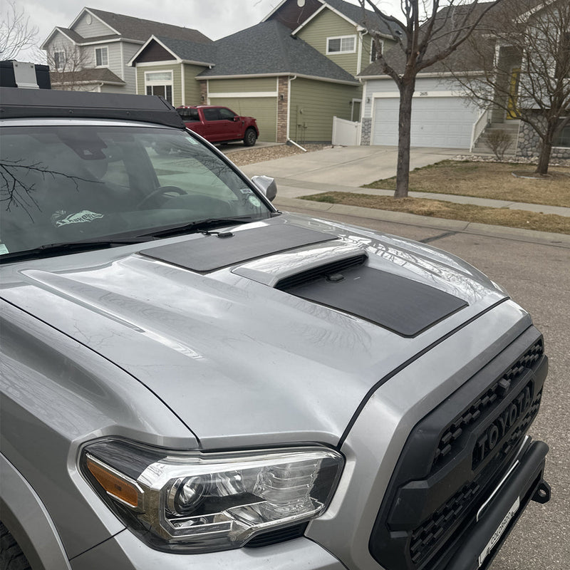 Load image into Gallery viewer, Toyota Tacoma Trd Pro, Sport 3rd Gen(2016-2023) Lensun 50W Hood Solar Panel
