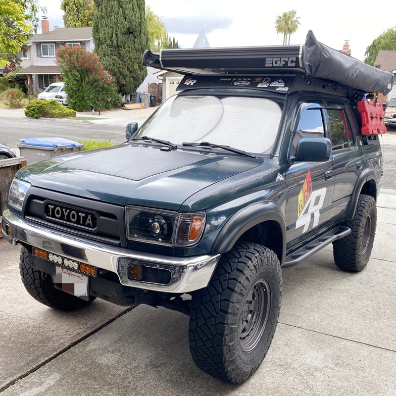 Load image into Gallery viewer, Toyota 4Runner 3rd Gen (1995-2002) Lensun 85W Hood Flexible Solar Panel Charge for Battery-1
