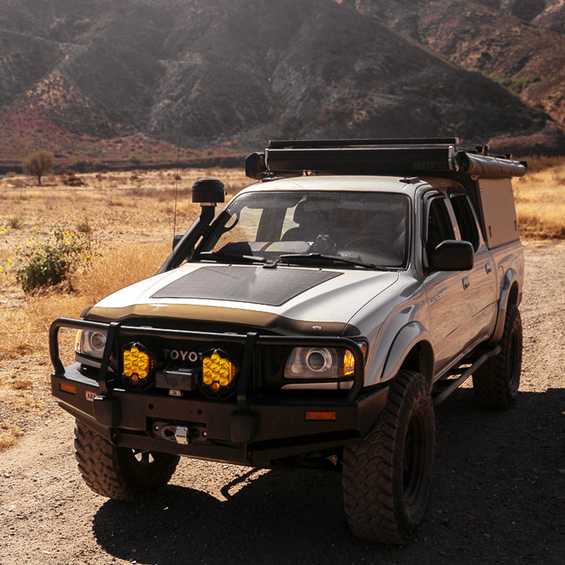 Load image into Gallery viewer, Toyota Tacoma 2nd Gen (2005-2015) Lensun 90W 12V Hood Flexible Solar Panel-3

