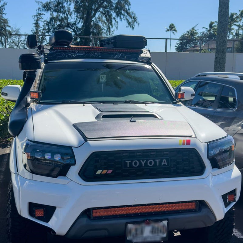 Load image into Gallery viewer, Toyota Tacoma Sport 2nd Gen (2005-2015) Lensun 60W(25W+35) 12V Hood Flexible Solar Panel-1
