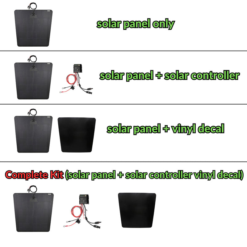 Load image into Gallery viewer, Toyota 4Runner 4th&amp;5th Gen (2003-2024) Lensun 100W Hood Flexible Solar Panel
