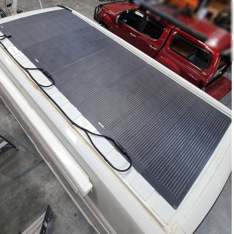 Load image into Gallery viewer, Lensun 200W Flexible Solar Panel, Advanced N-type solar cells 25% efficiency
